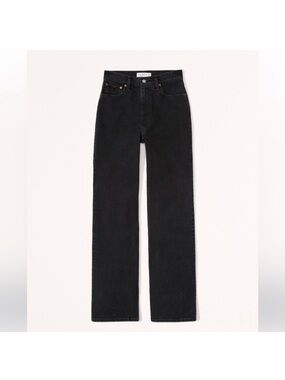 Abercrombie and Fitch curve love 90s high rise relaxed jeans